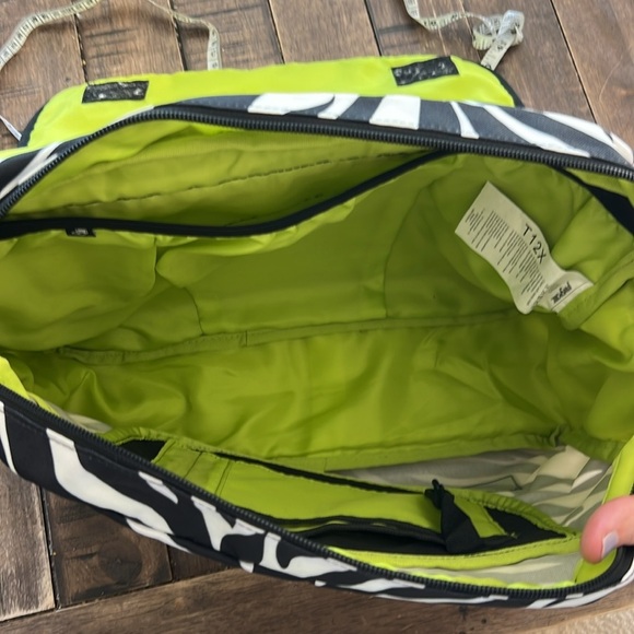 JanSport Zebra Messenger Bag With Adjustable Strap - Picture 5 of 10